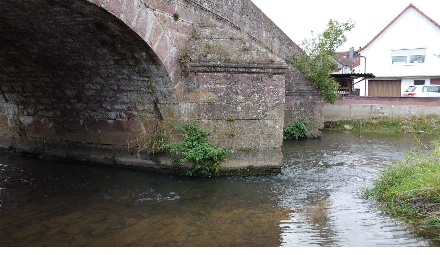 Freiliegendes Fundament, Schadensnachweis